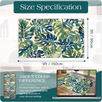 3x5 Botanical Entry Rug - Image 7