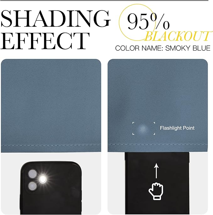 NICETOWN Patio Blackout Curtain Panels - Image 7