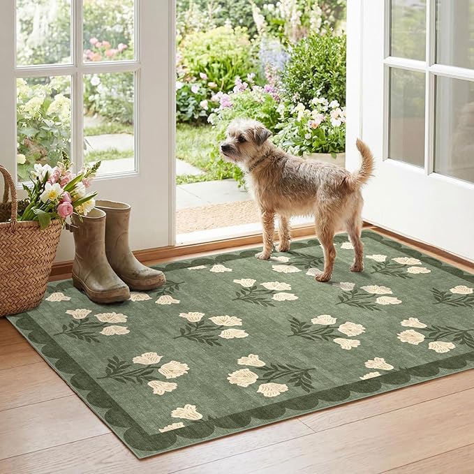 Floral Outdoor Rug - Image 5