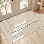 LEKEEPGO Ultra Thin Indoor Door Mat 24"x47", Low-Profile Door Mat Indoor - Image 2