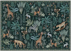 OPPODREAM Animal Soft Area Rugs 5x7, Washable Black Rug - Image 9