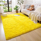 Amearea Premium Soft Fluffy Rug Modern Shag Carpet, 9x12 Feet, Fuzzy Shaggy Rugs - Image 2