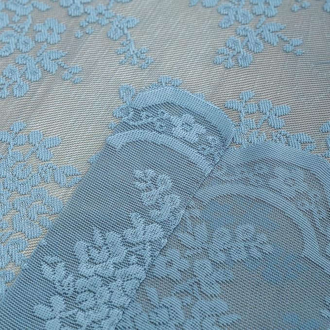YJ YANJUN Vintage Lace Curtains 54 Inch Length - Image 5