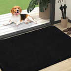 OLANLY Dog Door Mat for Muddy Paws 47x32, Absorbs Moisture and Dirt, Absorbent by OLANLY