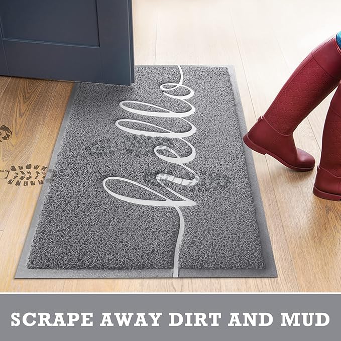 CozyBounty Door Mat Hello Mats Outdoor Indoor Non-Slip Doormat - Image 7