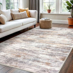 KOZYFLY Modern Abstract 4x6 Rug Washable Large Rugs - Image 3