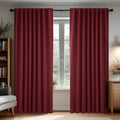 Deconovo Blackout Curtains, Thermal Insulated, W70 x L95 2 Panels, Back Tab by Deconovo