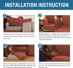 H.VERSAILTEX 3 Piece Stretch Sofa Covers - Image 7
