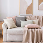 MIULEE Pack of 2 Corduroy Decorative Throw Pillow Covers 18x18 Inch Soft Boho - Image 4