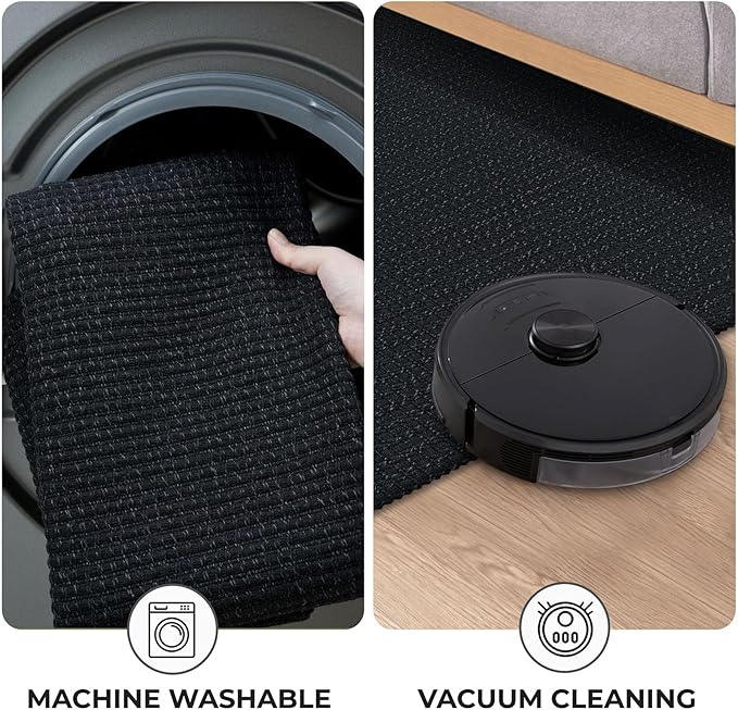 KOZYFLY Long Runners for Hallways 2x12 ft Washable Kitchen Runner Non Slip - Image 7