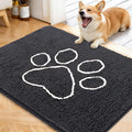 OLANLY Dog Door Mat for Muddy Paws 40x32, Paw Print Design, Absorbs Moisture by OLANLY