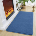 Amearea Modern Washable Runner Rugs, 2x4 Feet Blue Bedroom Runner, Small Area - Image 4