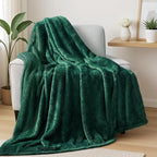 Exclusivo Mezcla Plush Fuzzy Fleece Throw Blanket Extra Large, Super Soft by ExclusivoMezcla