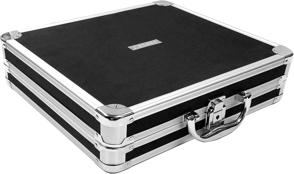 Vaultz Locking DVD Storage Case, 128 CD Holder, Video Game Organizer, Black