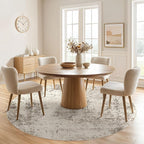 UERMEI 6ft Round Area Rug Living Room Rugs - Image 4