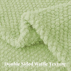 Whale Flotilla Twin Size Fuzzy Fleece Blanket - Image 6
