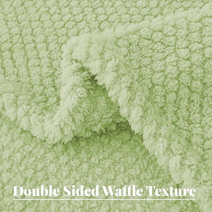 Whale Flotilla Twin Size Fuzzy Fleece Blanket - Image 6
