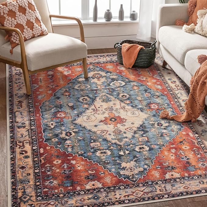 SERISSA Area Rug 3x5 Boho Tribal Rugs - Image 6