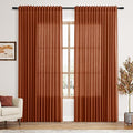 Nanspring Extra Wide Linen Curtains by Nanspring