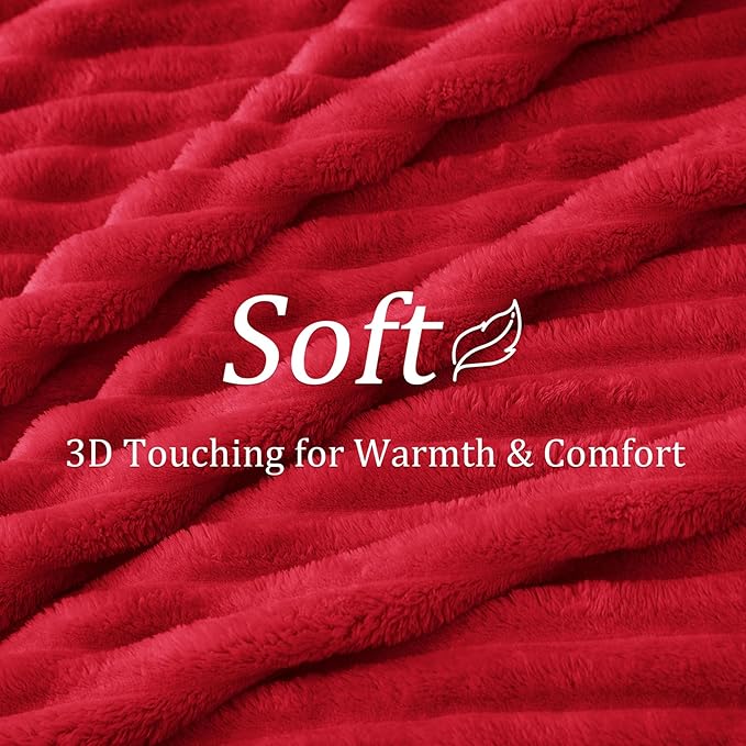BEDELITE Twin Blanket for Couch & Bed, 300GSM Soft & Warm Fleece Blanket - Image 5