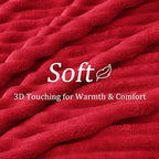 BEDELITE Twin Blanket for Couch & Bed, 300GSM Soft & Warm Fleece Blanket - Image 5