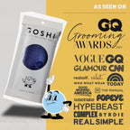 GOSHI Exfoliating Shower Towel - Long Body Scrubber, Blue