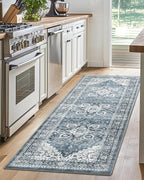AMADA HOMEFURNISHING 2x6 Washable Runner Rug, Low-Profile Kitchen Rugs - Image 4