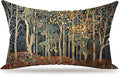 Rustic Autumn Forest Pillow Covers 20x12 Double-Sided, Fall Home Room Decor by Unknown