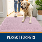 OLANLY Dog Door Mat for Muddy Paws 24x16, Absorbs Moisture and Dirt, Absorbent - Image 6