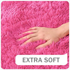 Amearea Shag Fluffy Area Rug for Bedroom Girls Living Room, Extra Soft and - Image 3