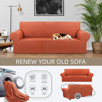KEKUOU Stretch Sofa Cover Slipcover ，Couch Covers - Image 3