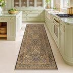 Hazo Haus Non Slip 2x7 Gold Brown Runner Rugs - Image 8