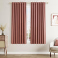 Guken 100% Blackout Curtains 63 Inch Length 2 Panels Set by Guken