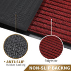 Yimobra Front Door Mat Outdoor Indoor Entrance, 100% Waterproof All-Season All - Image 4