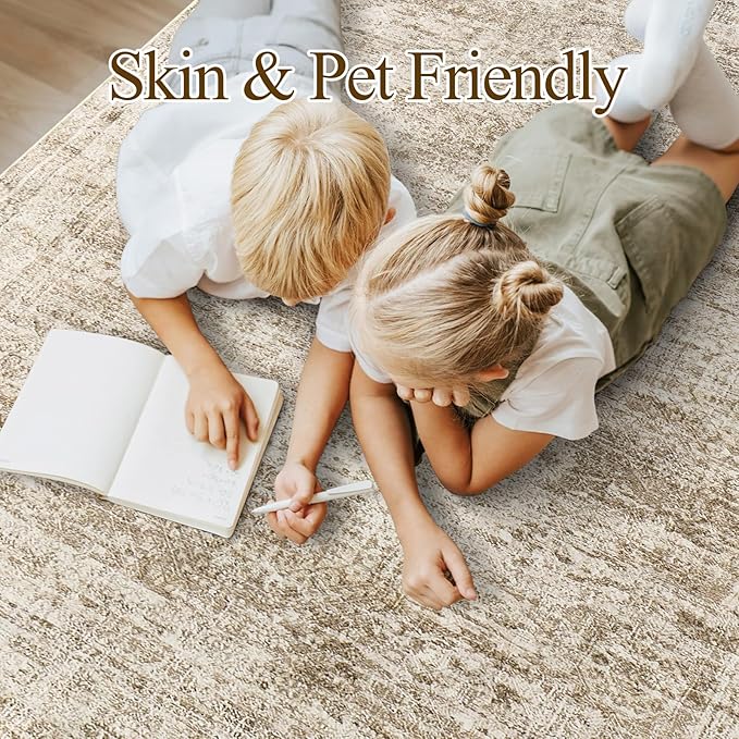 Washable Area Rug 8x10, Large Soft Rugs - Image 7