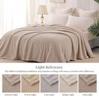Whale Flotilla Queen Size Fuzzy Fleece Blanket - Image 9
