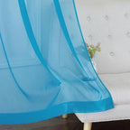 NICETOWN Sheer Window Curtains Sweep to Floor, Grommet Airy and Breathable Soft - Image 6
