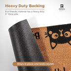 Hi-Bye Cat - 24"x36" - Coir Door Mat - Welcome Mats - Image 6