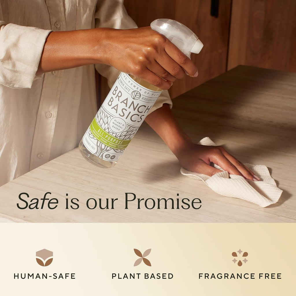 Branch Basics Premium Kit: All-Purpose, Glass, Bathroom, Hand Wash, Laundry