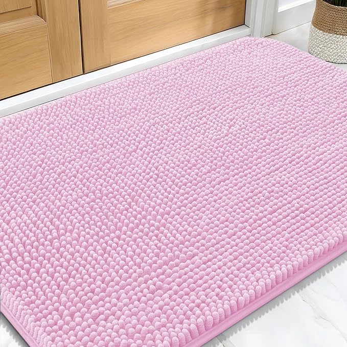 OLANLY Dog Door Mat for Muddy Paws 32x20, Absorbs Moisture and Dirt, Absorbent by OLANLY