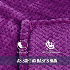 Exclusivo Mezcla Fleece Throw Blanket Extra Large, Super Soft and Warm Blankets - Image 6