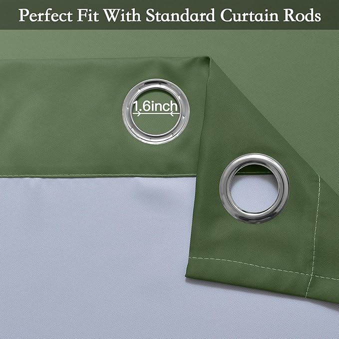 SimpleHome Ombre Room Darkening Curtains - Image 3