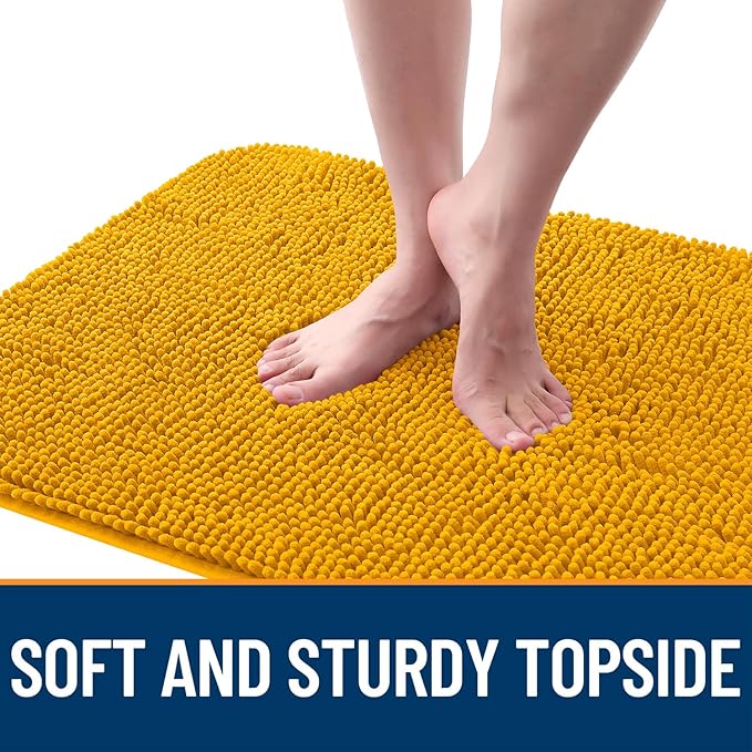 OLANLY Dog Door Mat for Muddy Paws 40x32, Absorbs Moisture and Dirt, Absorbent - Image 4