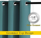 NICETOWN Bedroom Blackout 110 inch Curtains - Image 2