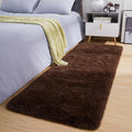 Amearea Shag Fluffy Runner Rug for Bedroom Girls Living Room, 2x6 Feet Extra by AmeareaDirect