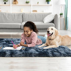 Tepook Fluffy Runner Rugs for Bedroom Aesthetic 2x6 Feet, Shag Soft Bedside Rug - Image 9