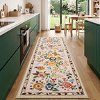 Rugflix 2x6 Runner Rug for Hallway, Washable Kitchen Runner Non Slip, Soft Low - Image 7