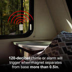 UltraPro Personal Security Window and Door Alarm, 4 Pack, Wireless Chime