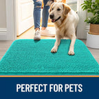 OLANLY Dog Door Mat for Muddy Paws 48x30, Absorbs Moisture and Dirt, Absorbent - Image 6