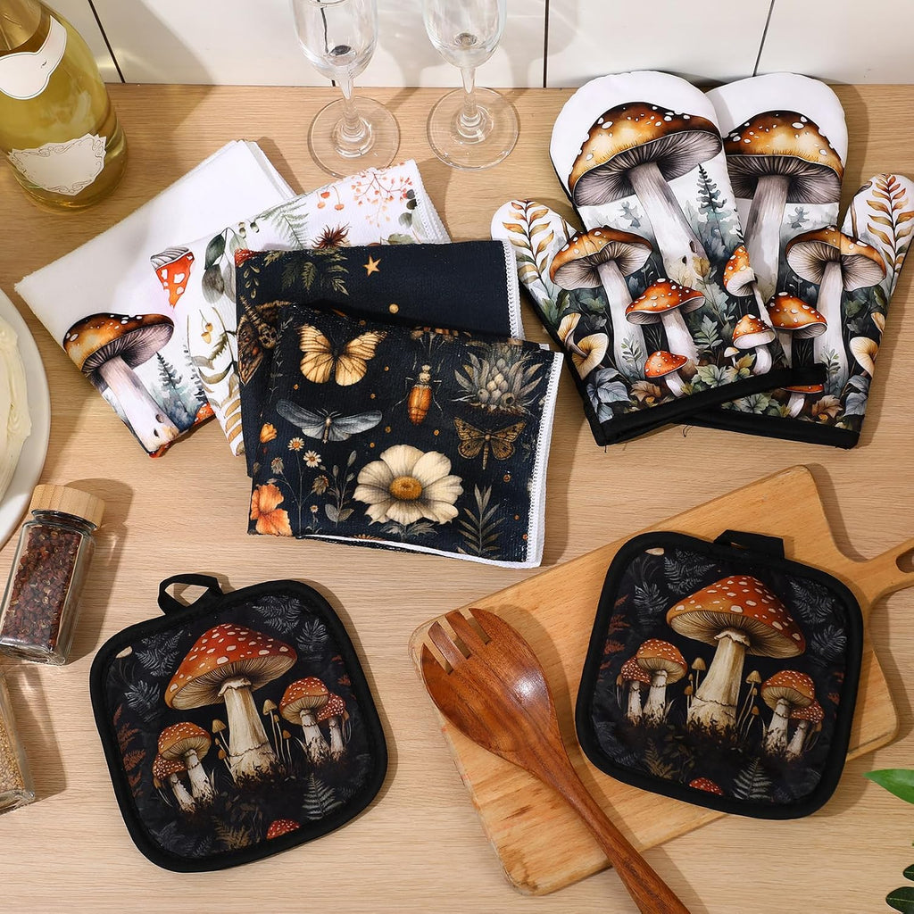 10 Pcs Mushrooms Kitchen Supply Gift